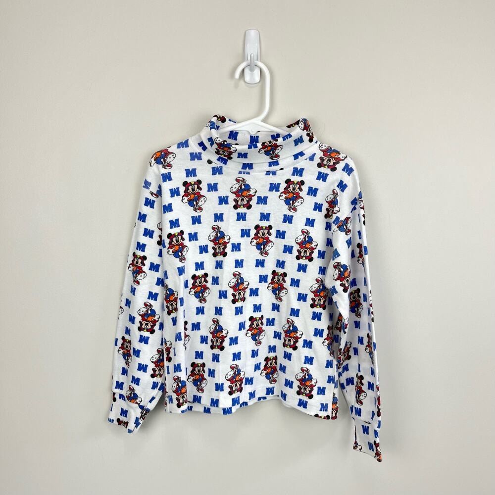 Vintage Mickey's Stuff for Kids Football Turtleneck Top 7 USA